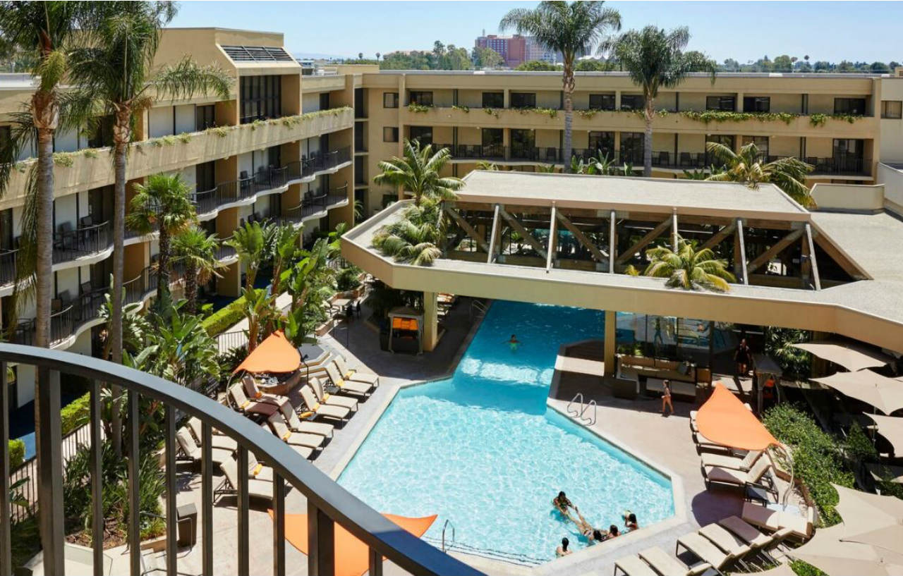 Anaheim Marriott Hotel Exterior foto